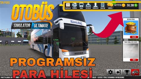 bus simulator ultimate para hilesi nasıl yapılır